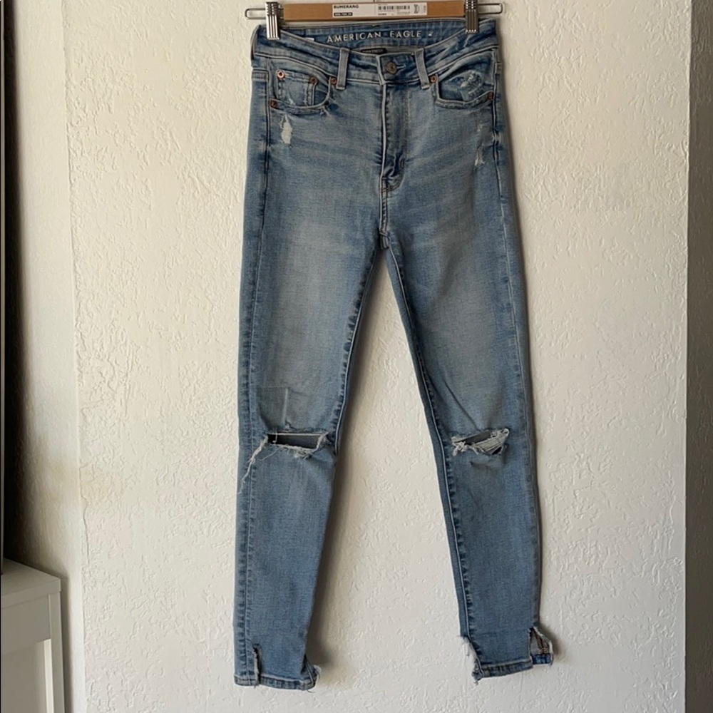 American Eagle Jeggings. High rise
